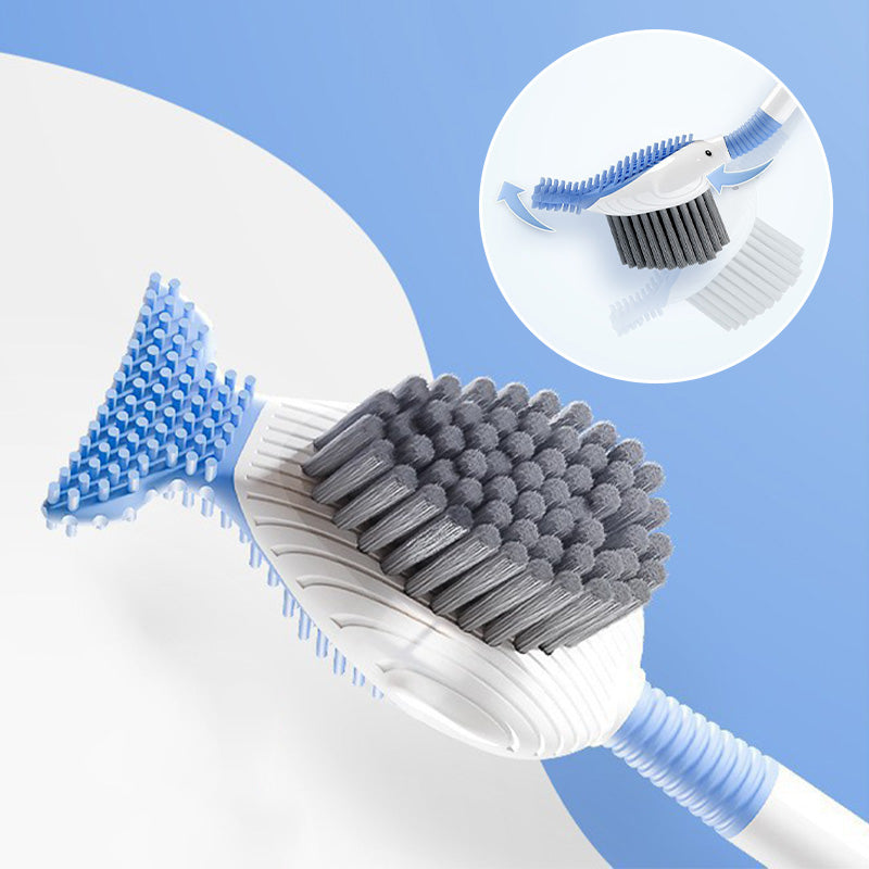 🍃Juego de escobillas de pared con ventosa para limpiar inodoros
