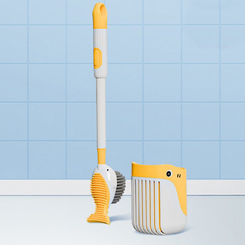 🍃Juego de escobillas de pared con ventosa para limpiar inodoros