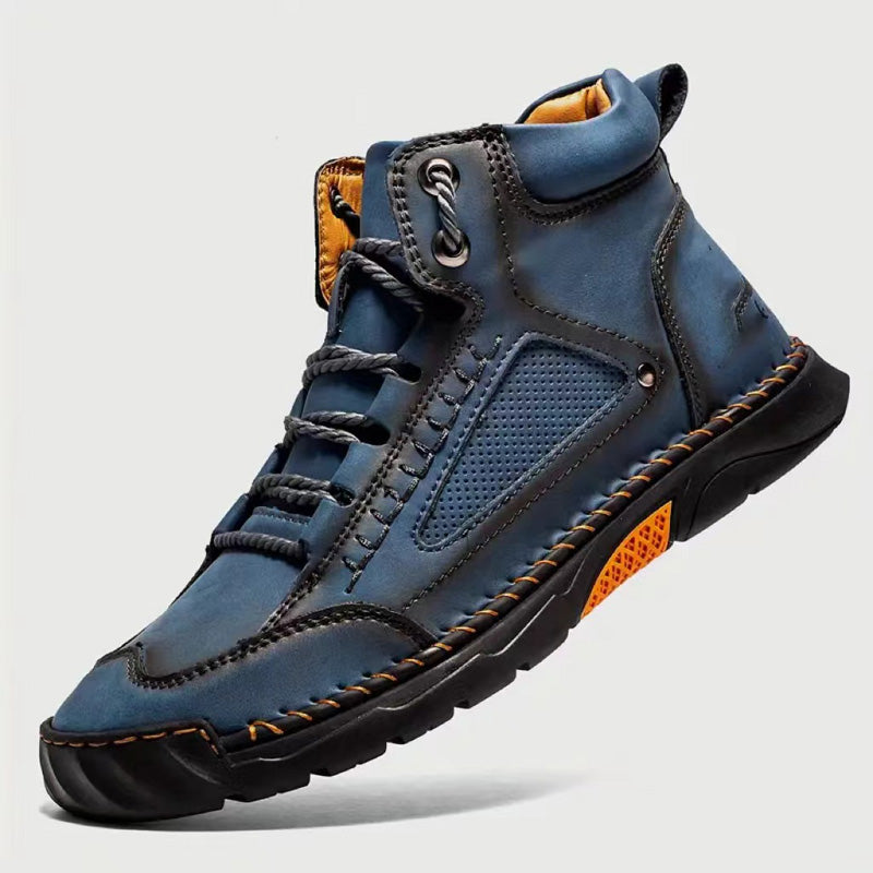 💥Elegantes botas para hombre con suela plana cosida a mano
