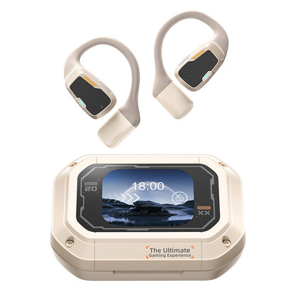 Auriculares intrauditivos Bluetooth con pantalla táctil a todo color