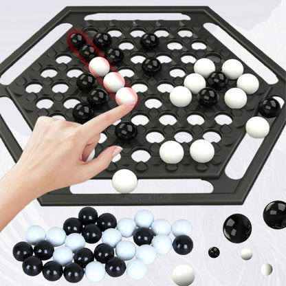 🔥Juego de ajedrez intelectual en blanco y negro