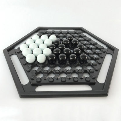 🔥Juego de ajedrez intelectual en blanco y negro