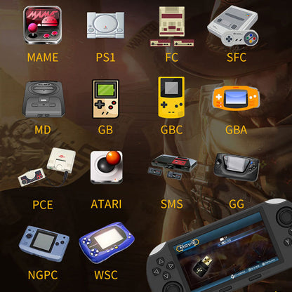 SF3000 Conjunto de consola portátil de juegos de alta definición