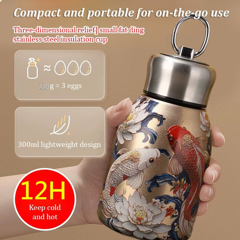 🔥Botella de agua con aislamiento, elegante y portáti🔥COMPRA 3 ENVÍO GRATIS