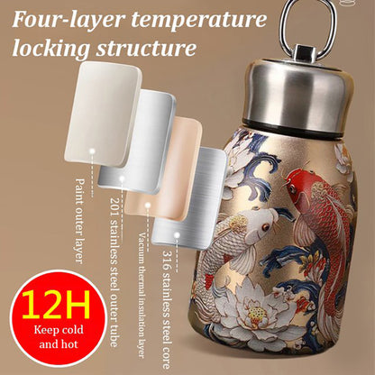 🔥Botella de agua con aislamiento, elegante y portáti🔥COMPRA 3 ENVÍO GRATIS