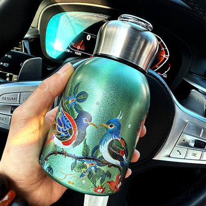 🔥Botella de agua con aislamiento, elegante y portáti🔥COMPRA 3 ENVÍO GRATIS