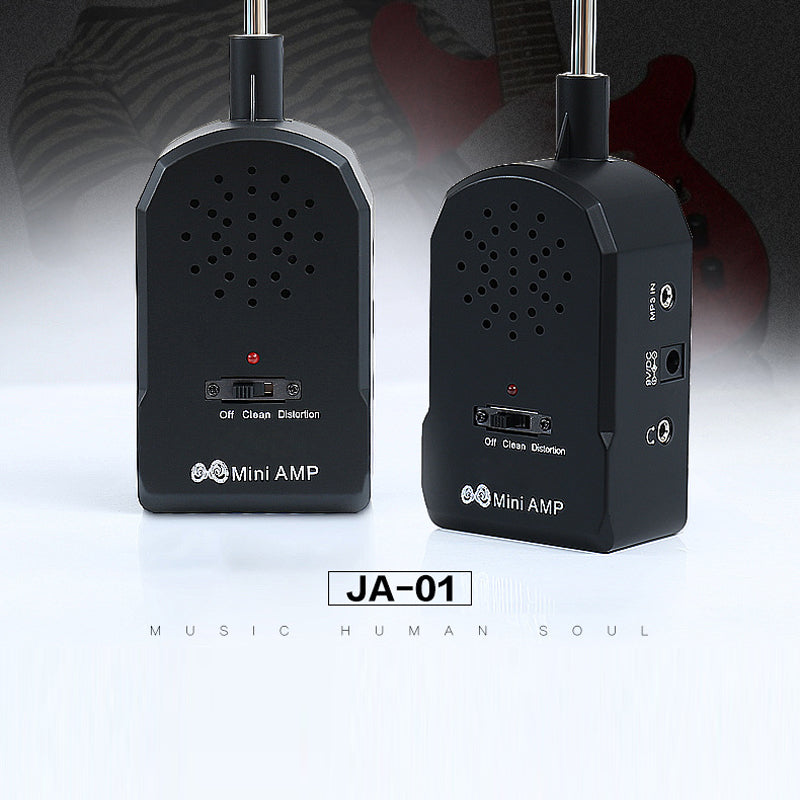 Mini amplificador portátil para guitarra eléctrica