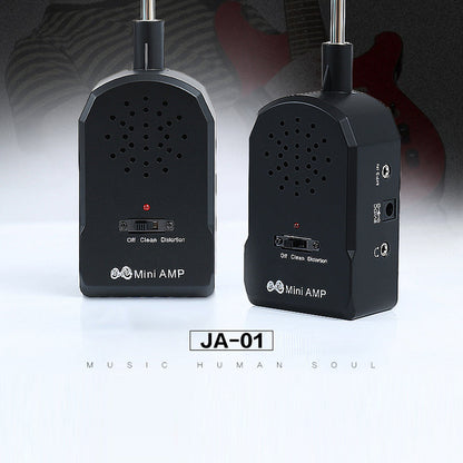 Mini amplificador portátil para guitarra eléctrica