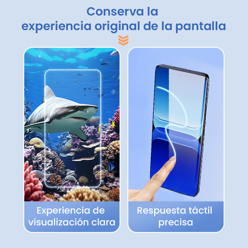 Protectores de pantalla con aplicador para Samsung