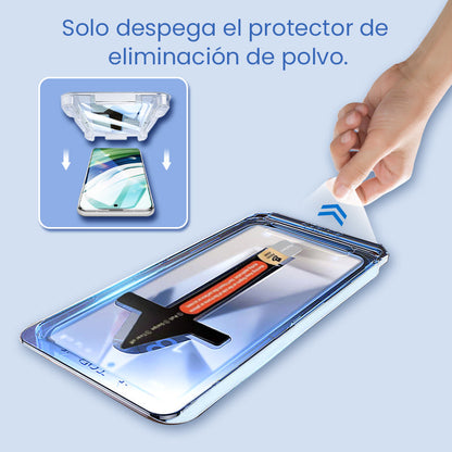 Protectores de pantalla con aplicador para Samsung