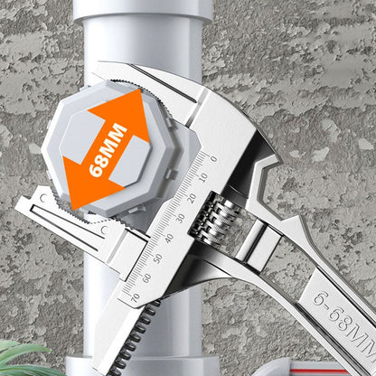 🔥Llave De Fregadero Reversible Con Apertura De Mordaza De 6-68 mm