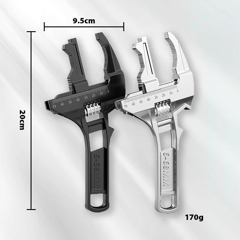 🔥Llave De Fregadero Reversible Con Apertura De Mordaza De 6-68 mm