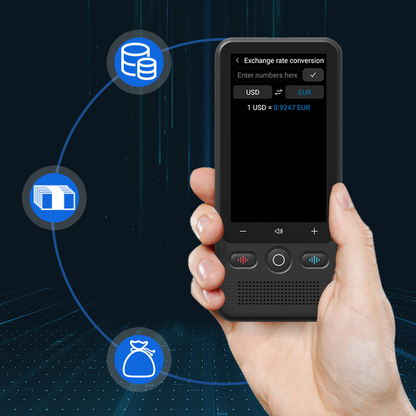 🌐 Traductor Portátil Multifuncional – Tu Puente de Tamaño de Bolsillo Hacia el Mundo! ✨