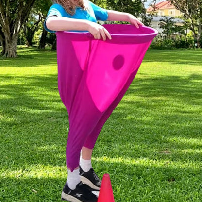 🎯Juego de Lanzamiento de Pantalones de Abuela - Divertido Juego Familiar con Cinturón Elástico para Fiestas de Verano 🌞🤣