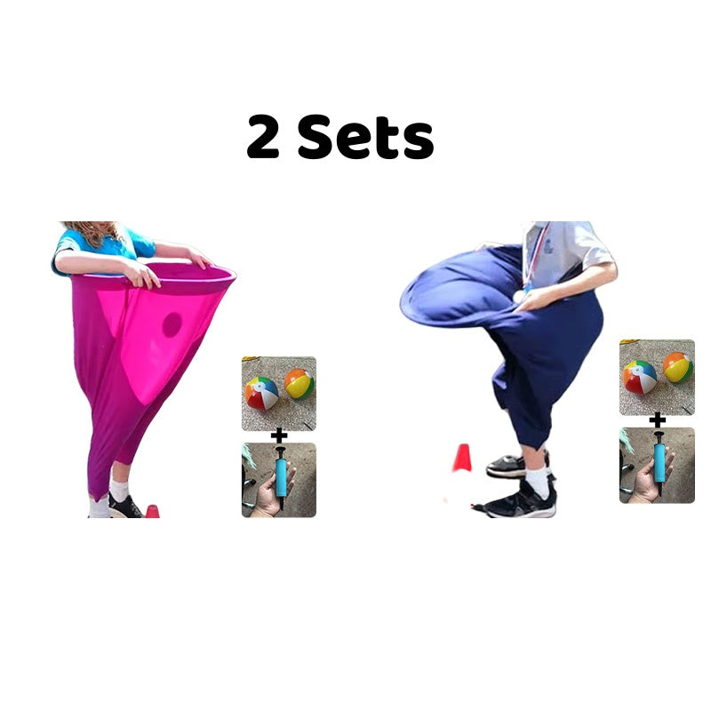 🎯Juego de Lanzamiento de Pantalones de Abuela - Divertido Juego Familiar con Cinturón Elástico para Fiestas de Verano 🌞🤣