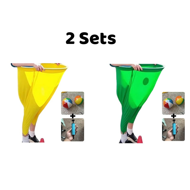 🎯Juego de Lanzamiento de Pantalones de Abuela - Divertido Juego Familiar con Cinturón Elástico para Fiestas de Verano 🌞🤣