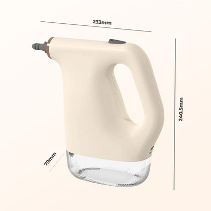 Limpiador a vapor manual multifunción con accesorios