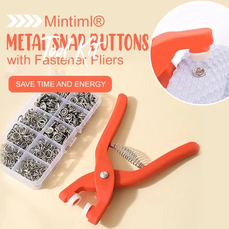 ✨Broches metálicos o alicates de sujeción