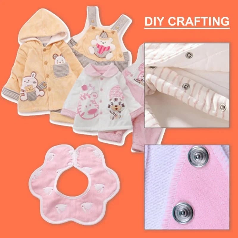 ✨Broches metálicos o alicates de sujeción