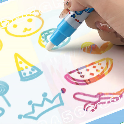 Alfombra para dibujar con agua sin ensuciar, 80 x 60 cm, juguete para niños pequeños
