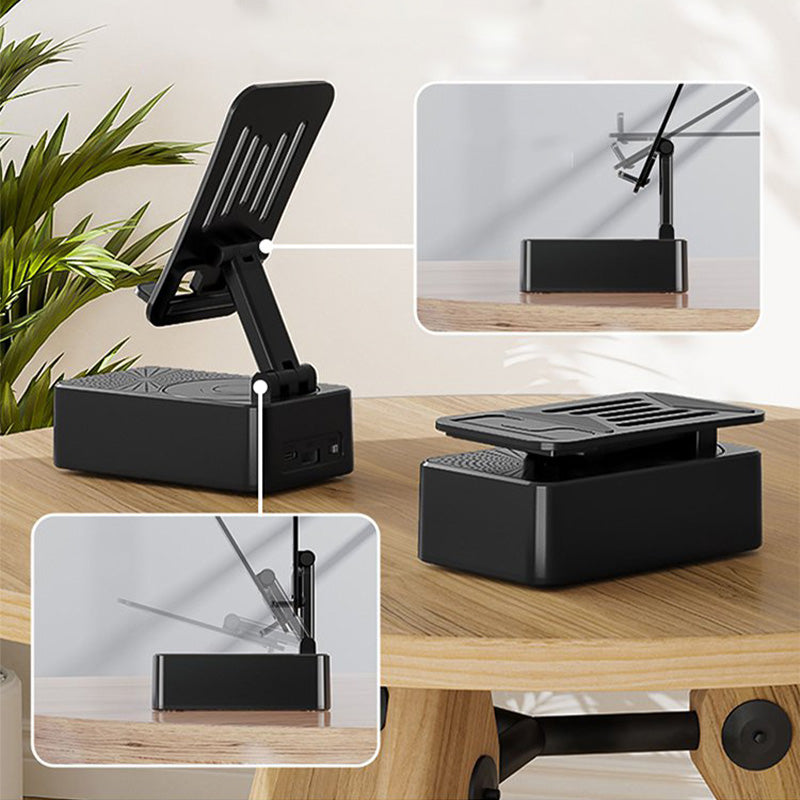 🔥3 en 1: altavoz Bluetooth inalámbrico, estación de carga y soporte para teléfono
