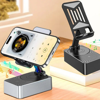 🔥3 en 1: altavoz Bluetooth inalámbrico, estación de carga y soporte para teléfono