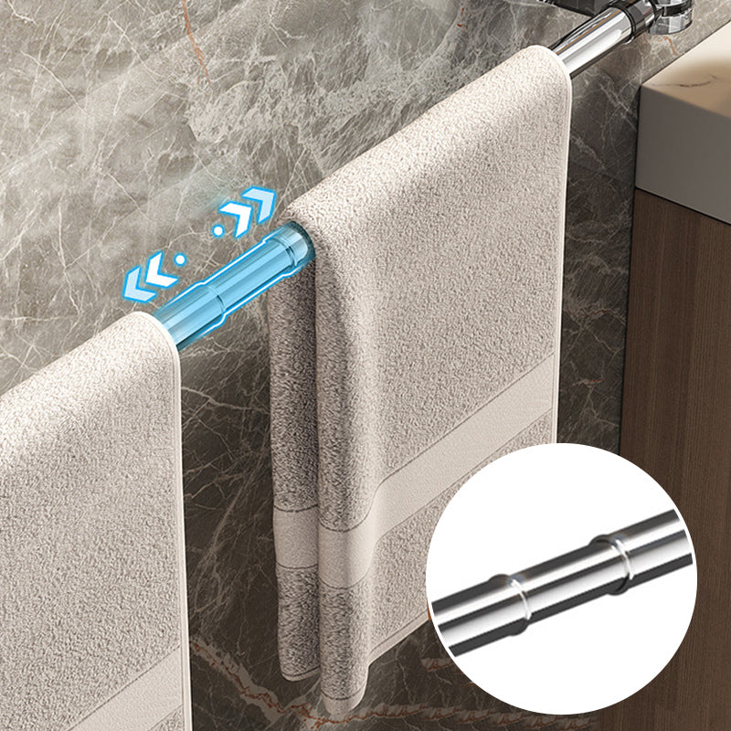 ✨Oferta por tiempo limitado✨Barra toallero ajustable con ventosa
