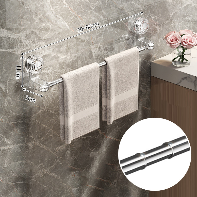 ✨Oferta por tiempo limitado✨Barra toallero ajustable con ventosa