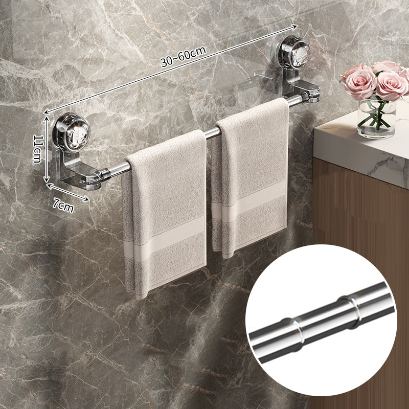 ✨Oferta por tiempo limitado✨Barra toallero ajustable con ventosa