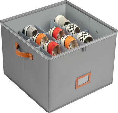 💥Organizador de zapatos de tela, caja de almacenamiento.