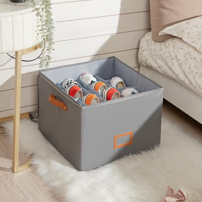 👟 Organizador de Zapatos de Tela – Caja de Almacenamiento Práctica y Ordenada para el Hogar ✨🏠