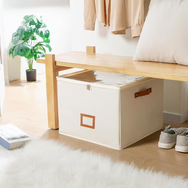 👟 Organizador de Zapatos de Tela – Caja de Almacenamiento Práctica y Ordenada para el Hogar ✨🏠