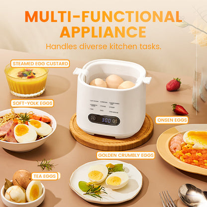 Mini set multifuncional para cocinar huevos con panel táctil inteligent