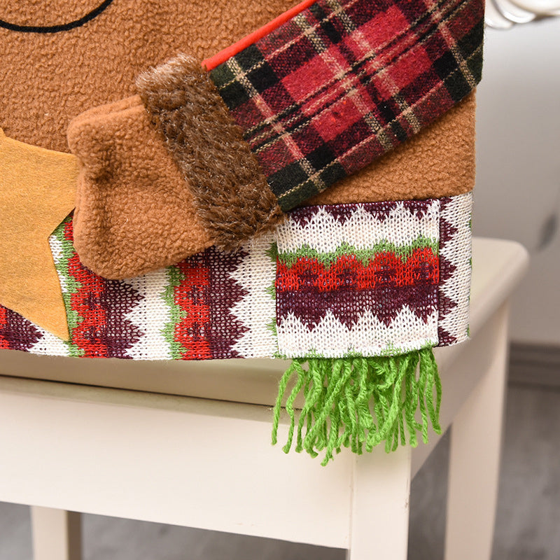 🎅Funda para silla con motivos navideños✨Haz de tu hogar el lugar más acogedor estas Navidades🎄