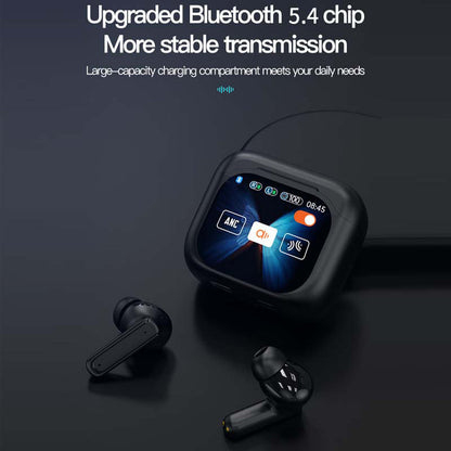 🎧 50% RABATT NU! ✨ Bluetooth Headset – Högkvalitativt Ljud, Tydlig Beröring & Bekväm Laddningsburk 📱✨