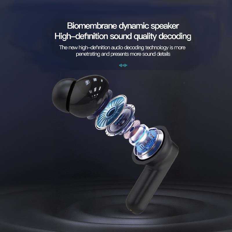 🎧 50% RABATT NU! ✨ Bluetooth Headset – Högkvalitativt Ljud, Tydlig Beröring & Bekväm Laddningsburk 📱✨