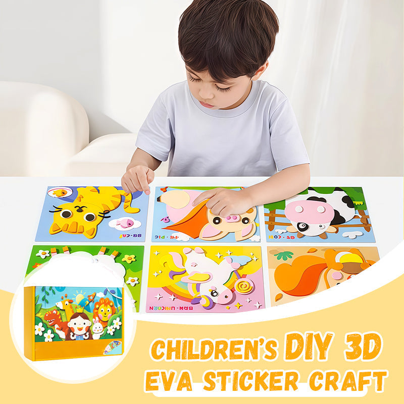 Pegatinas 3D de EVA para Manualidades Infantiles