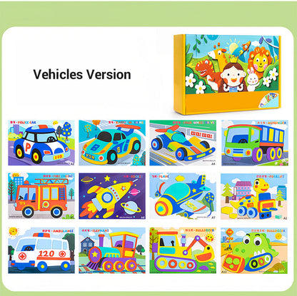 Pegatinas 3D de EVA para Manualidades Infantiles