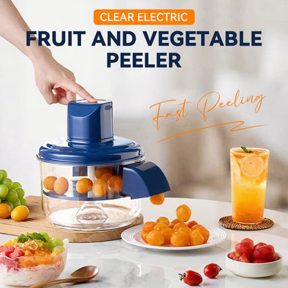 ⏳42 % de descuento por tiempo limitado⏰Pelador eléctrico transparente para frutas y verduras🍇🧄