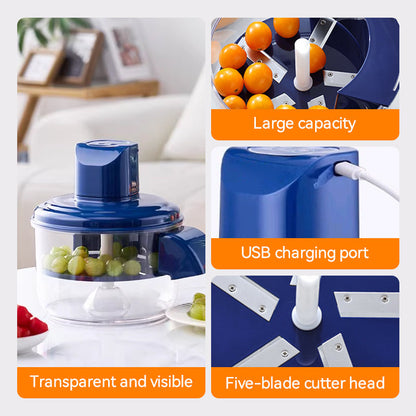 ⏳42 % de descuento por tiempo limitado⏰Pelador eléctrico transparente para frutas y verduras🍇🧄