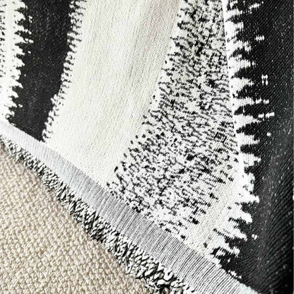 Funda de Sofá Transpirable de Chenille a Rayas de Moda para Protección