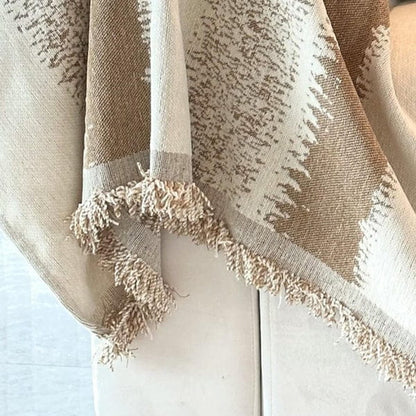 Funda de Sofá Transpirable de Chenille a Rayas de Moda para Protección