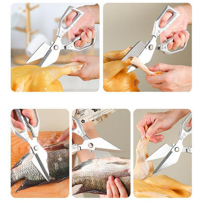 Tijeras de cocina multifuncionales de alta resistencia