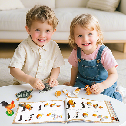 🐞Juguetes infantiles para ensamblar con insectos y animales