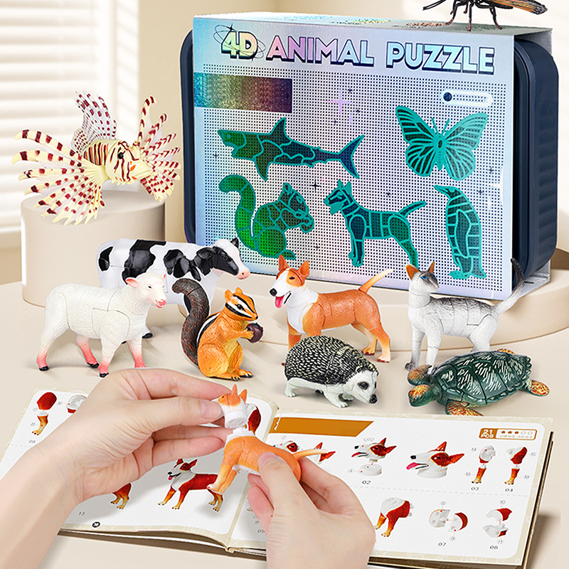 🐞Juguetes infantiles para ensamblar con insectos y animales