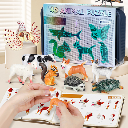 🐞Juguetes infantiles para ensamblar con insectos y animales