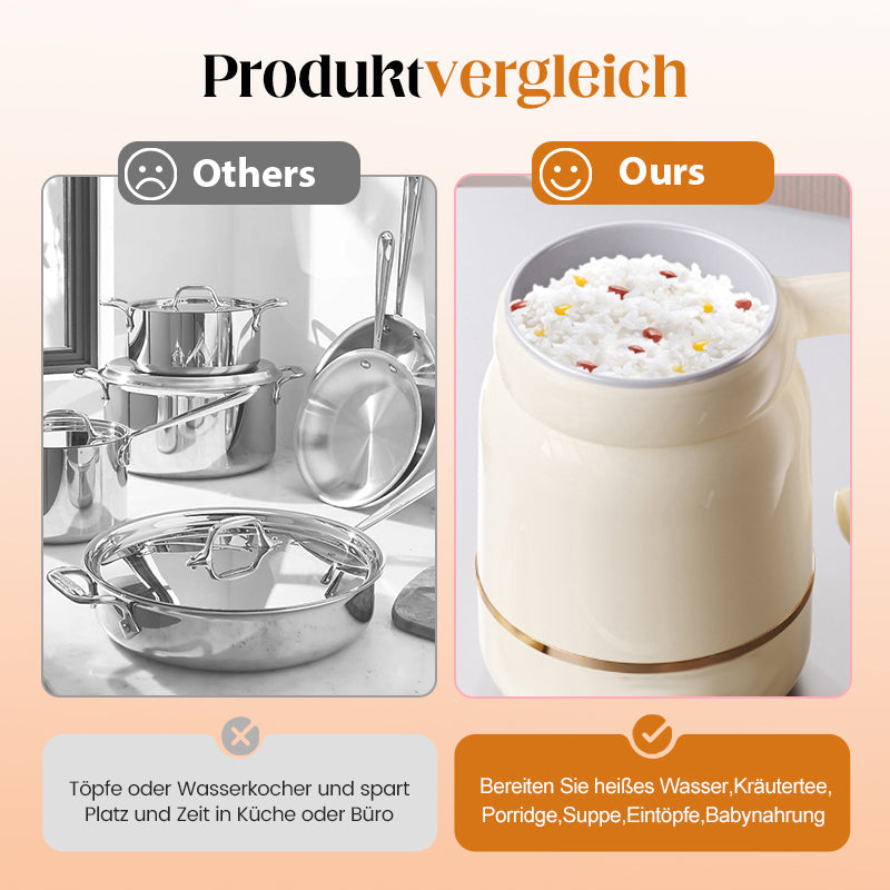 ⏳Oferta navideña por tiempo limitado⏰Taza eléctrica portátil multifuncional para cocinar