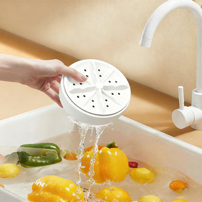 Lavadora de frutas y verduras Vortex sin esfuerzo