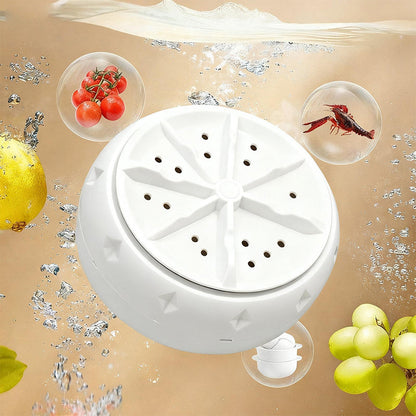 Lavadora de frutas y verduras Vortex sin esfuerzo