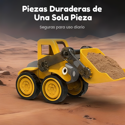 🎄 Set de Construcción Magnético de Vehículos – El Regalo Navideño Ideal para Pequeños Constructores 🚜